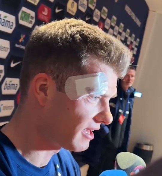 开云体育app-瑟尔洛特头部被撞后表示无碍：我没事，幸运的是没有脑震荡